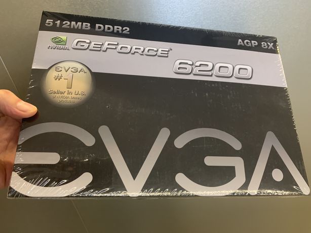 Karta graficzna EVGA GF 6200, 512MB zafoliowana w pudelku