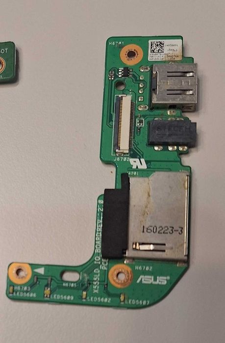 Asus F555L ноутбук кришка рамка матриці точпад петлі