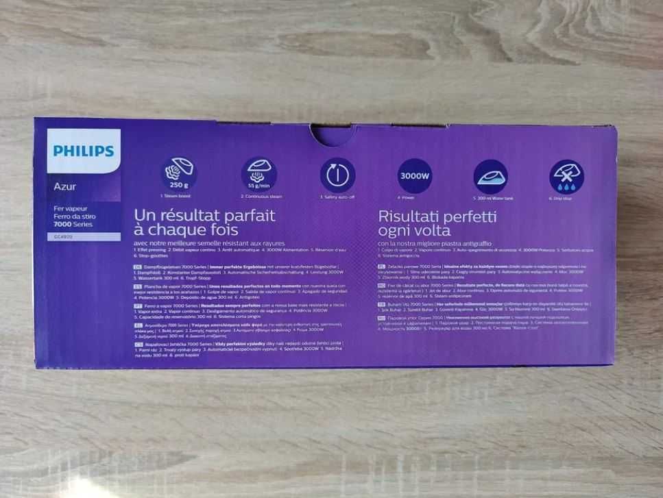 Philips żelazko parowe GC4909/60 Azur 3000W