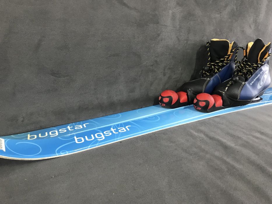 Narty biegowe dziecięce z butami