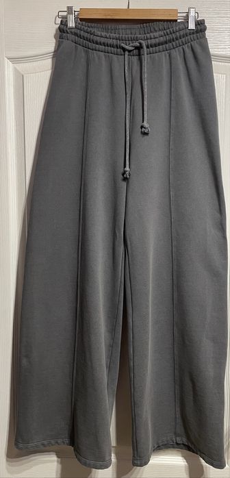Штани сірі на флісі Zara розмір М