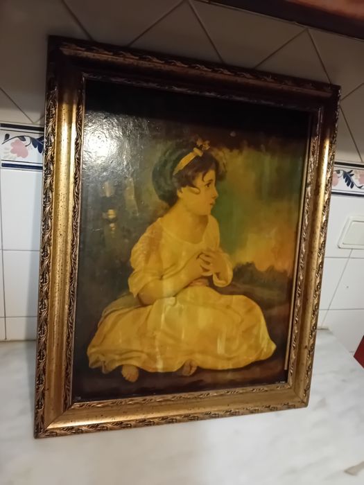 Quadro Antigo Decorativo