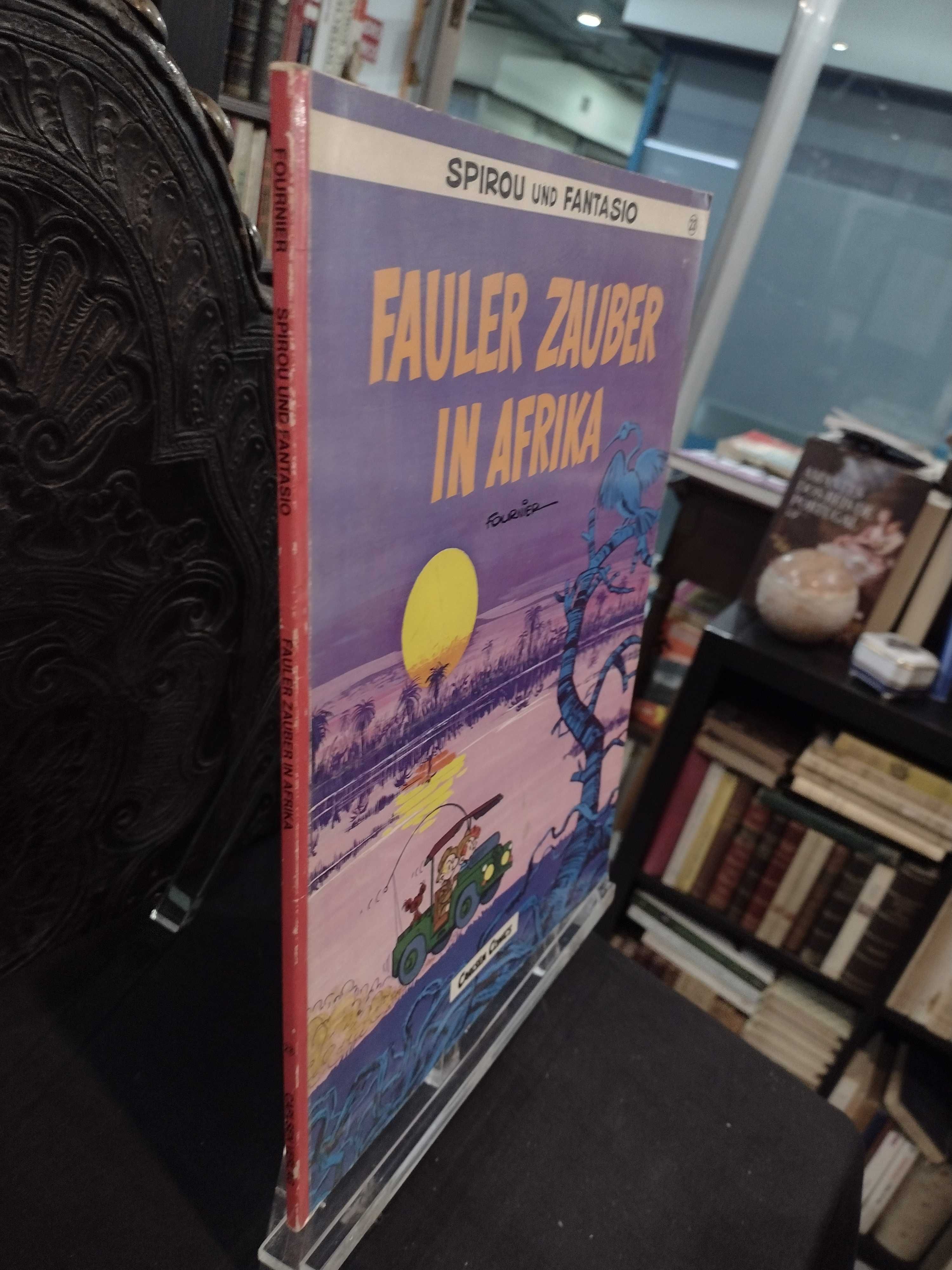 Fauler Zauber in Afrika Spirou e Fantásio