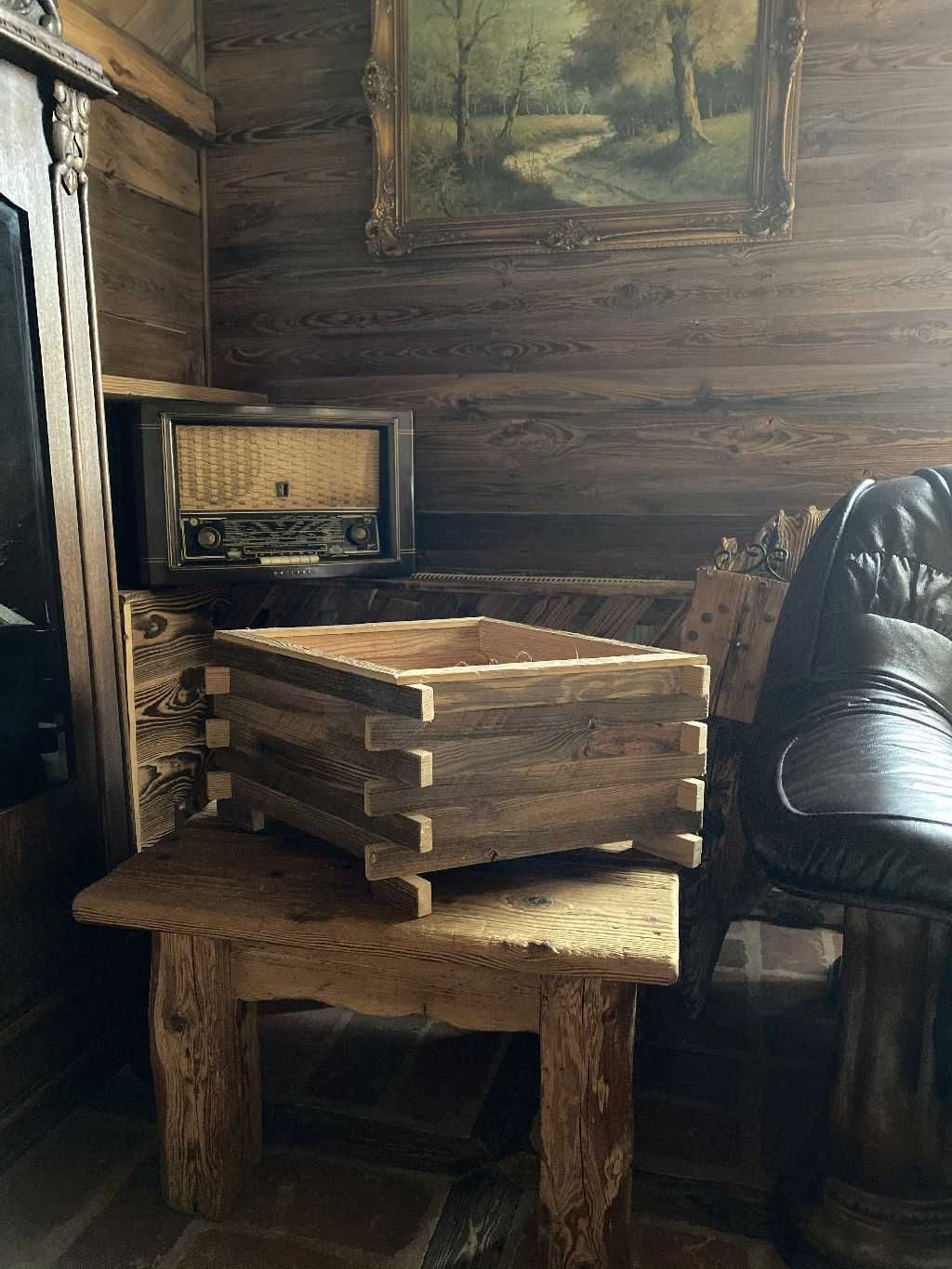 Stare deski rustykalne, sztorcowane, stare drewno