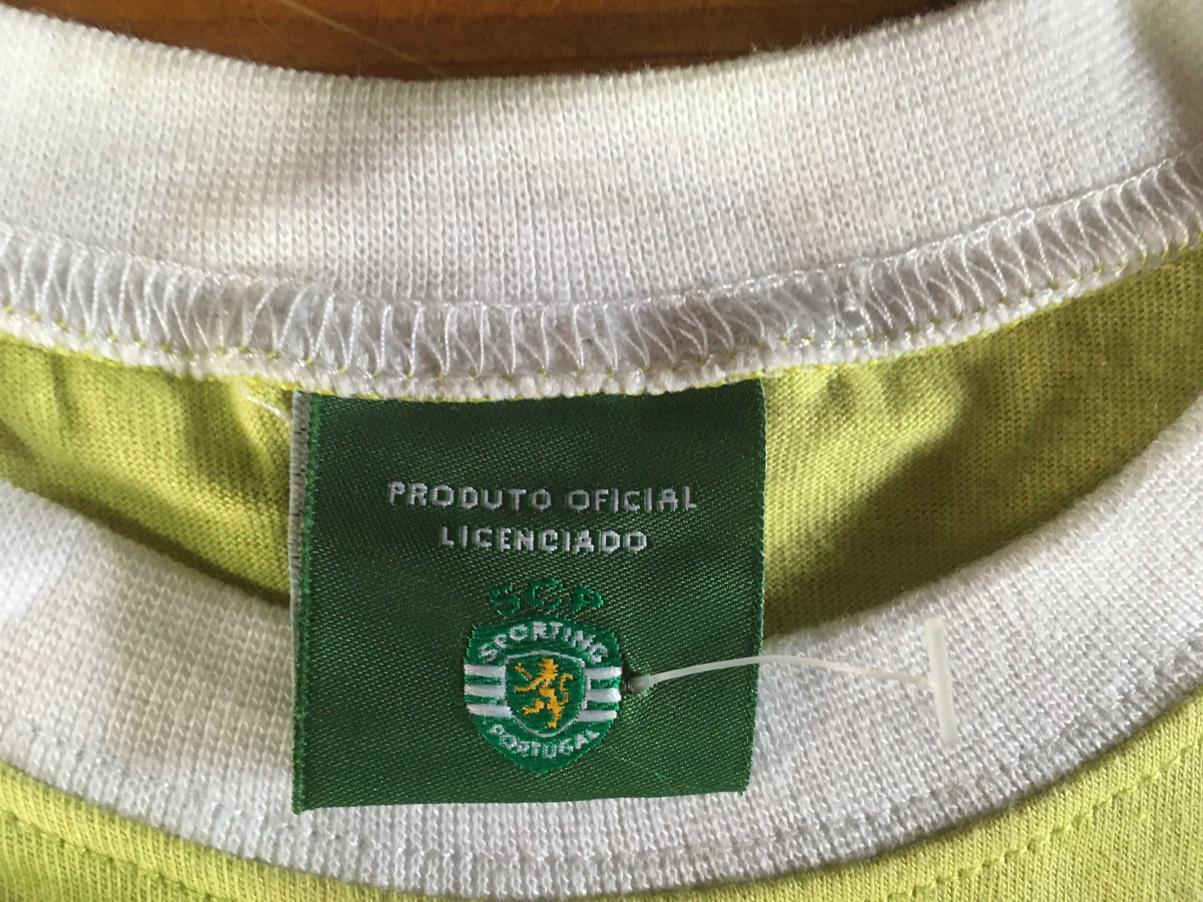 Sporting Portugal, T-shirt, Produto Oficial licenciado,  Tam. 8 anos