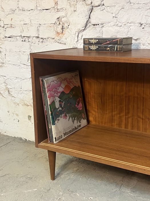 Biblioteczka szafka na winyle stolik tv prl vintage retro