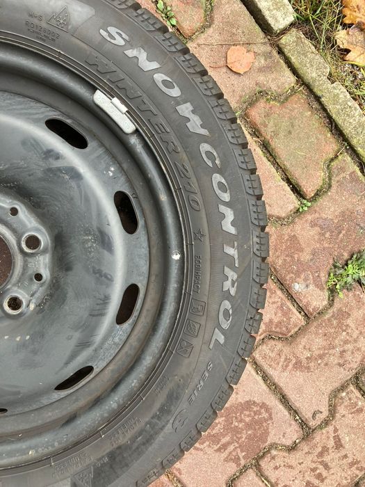 4 koła do MINI felgi stalowe opony zimowe