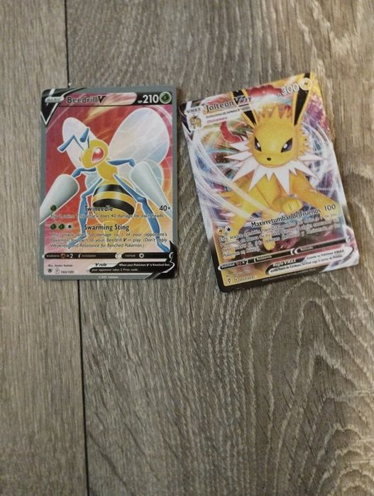 Cartas pokémon cada uma 1,50