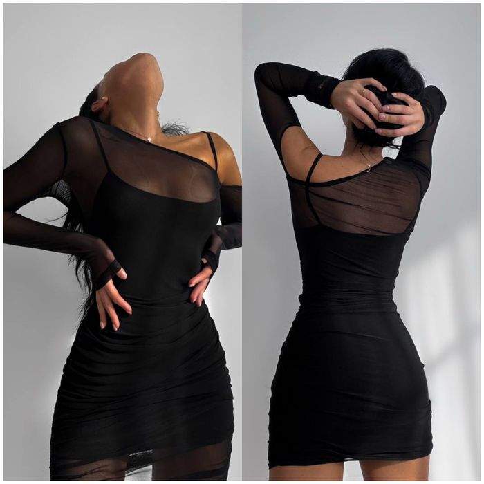 Жіноча подвійна сукня