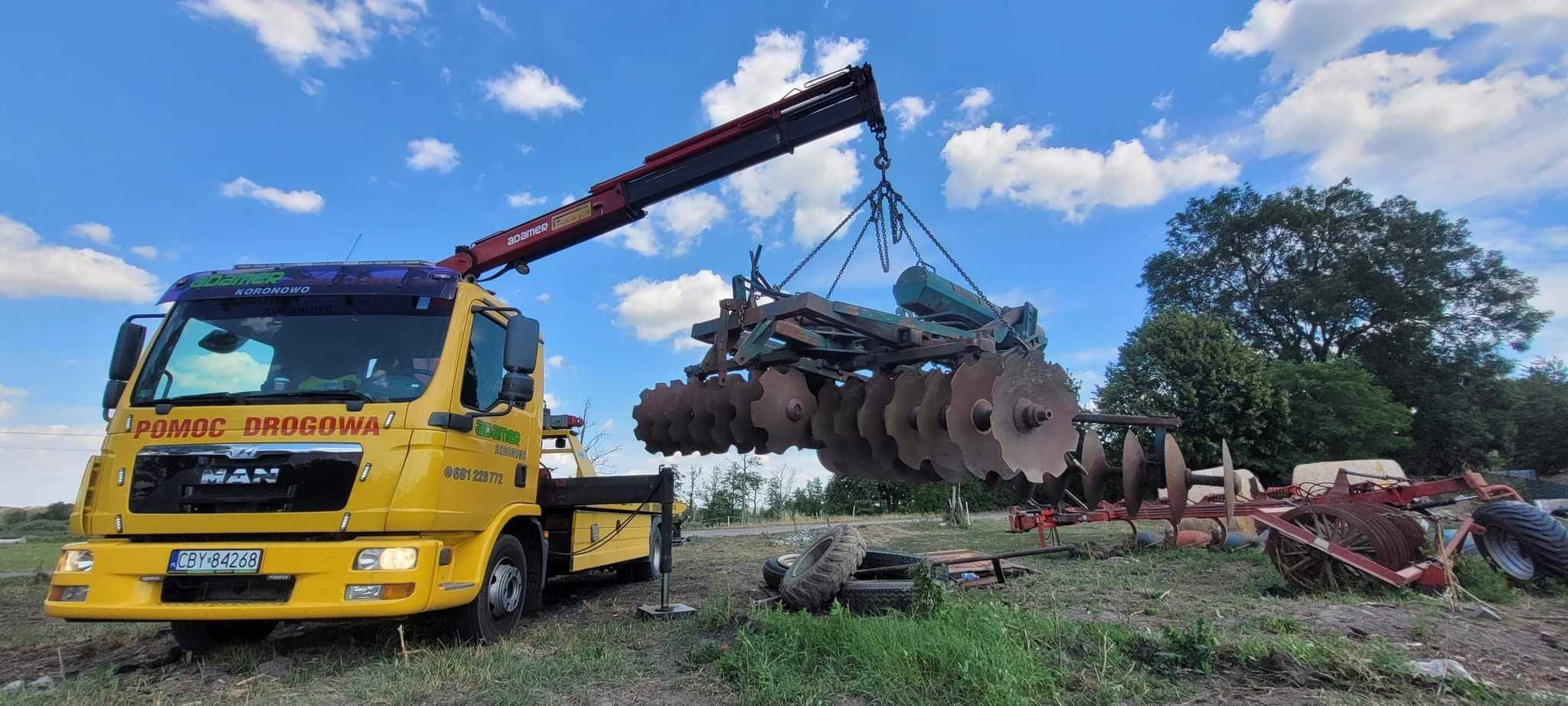 Usługi Transportowe HDS Adamer Koronowo Pomoc Drogowa 24h