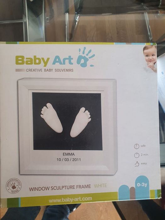 Moldura para pes bebe