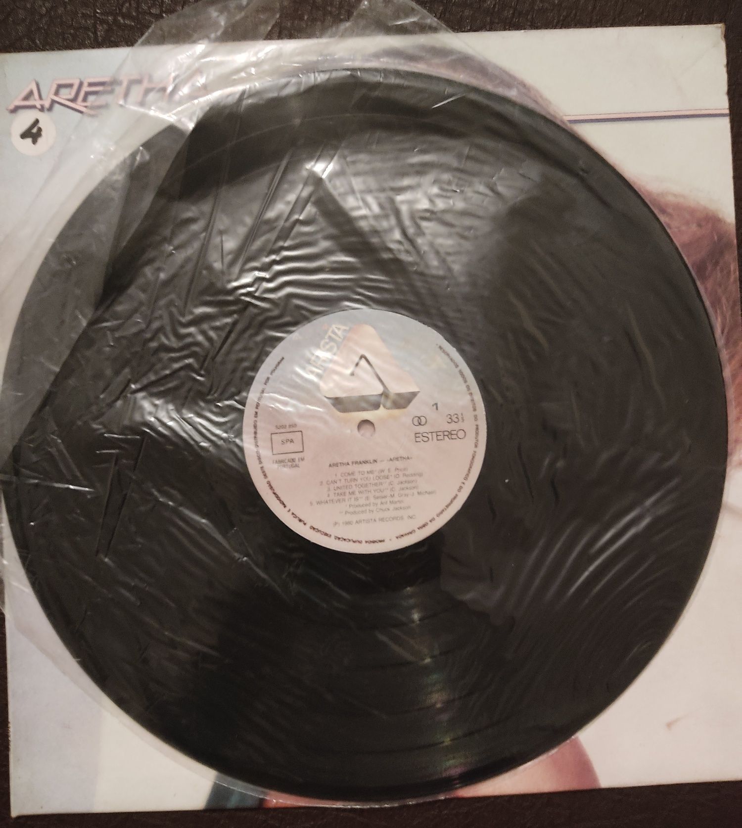 Disco de Vinil LP Aretha - original de 1980