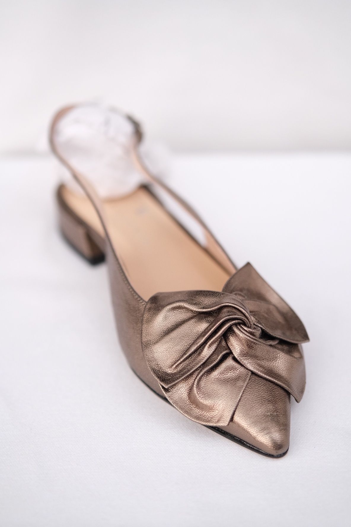 Sapato Cerimónia Mulher dourado