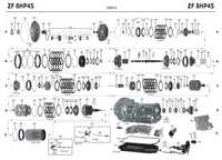 Акпп Zf 8hp45 розбор