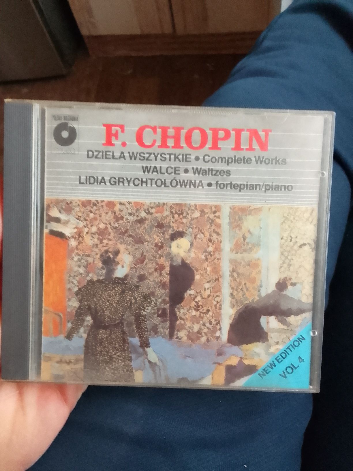 F.CHOPIN Dzieła Wszystkie Walce Lidia Grychtołowna płyta cd