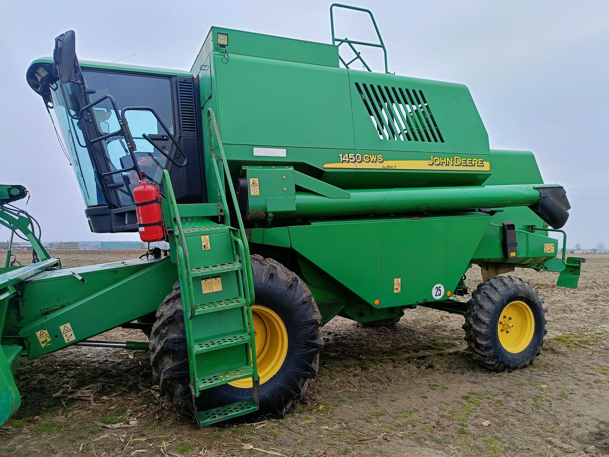 Kombajn John deere 1450 Cws 08r Krajowy Zamiana