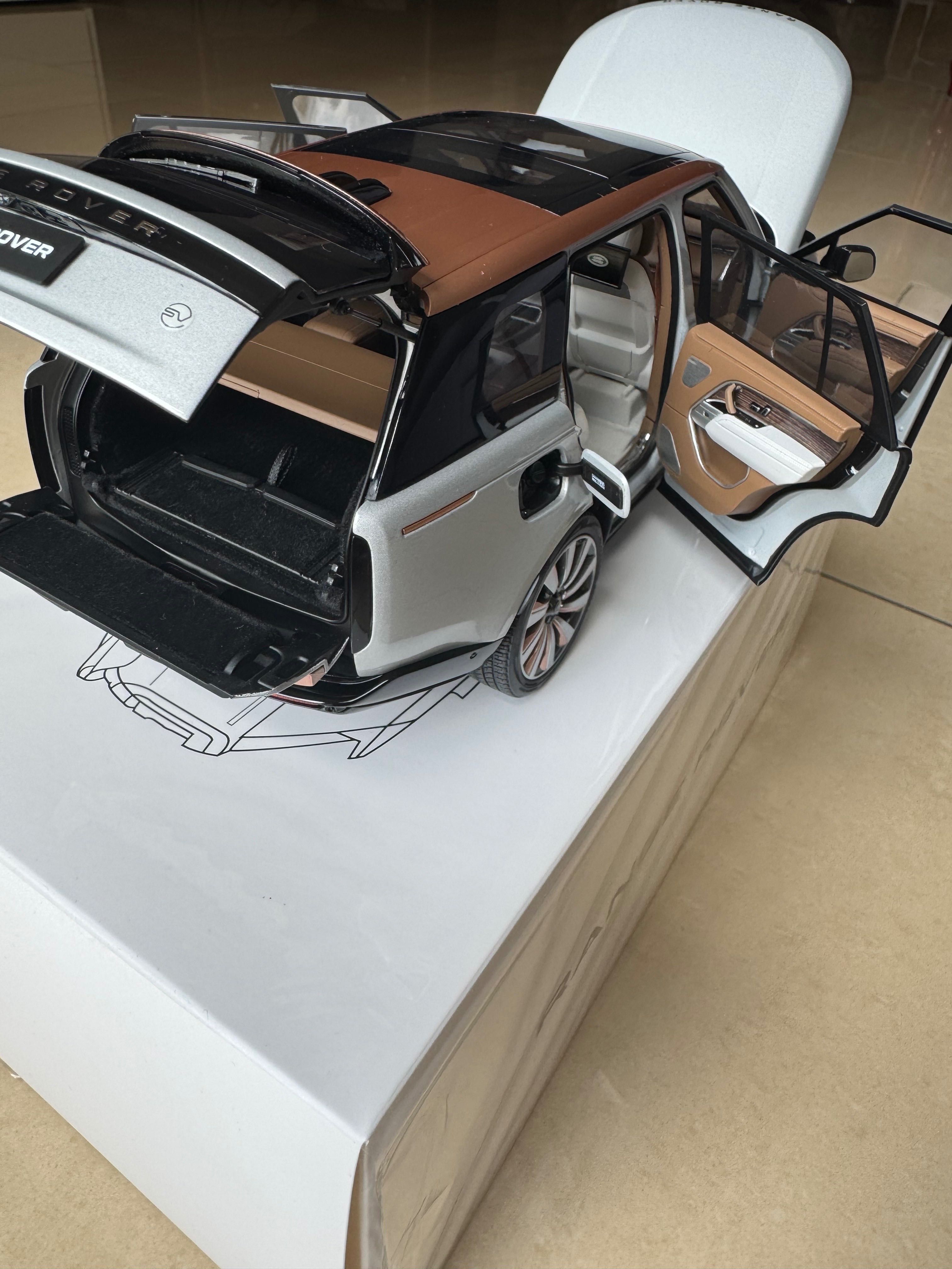 Model 1:18 Range Rover 2022, LCD Models
