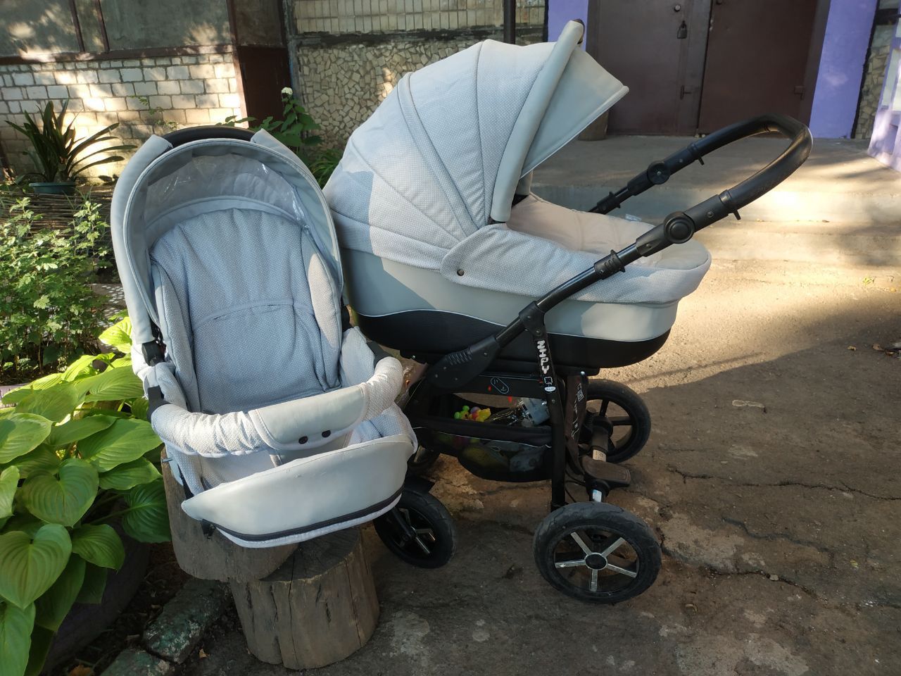 Детская универсальная коляска 2 в 1 Baby Merc Zipy Q 35