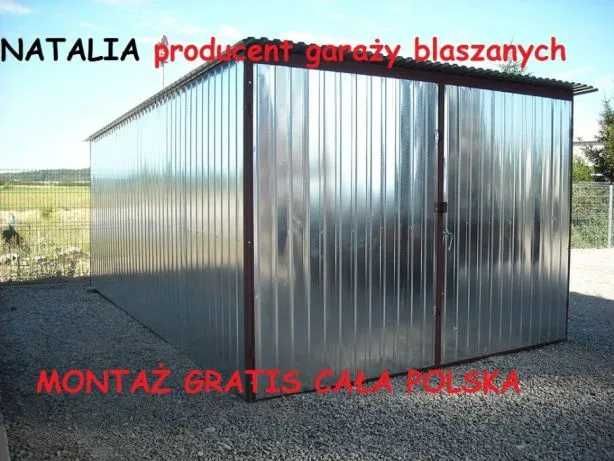 Garaż 2x3 Garaże Blaszak Blaszaki PROMOCJA! CAŁA POLSKA Szybki TERMIN!