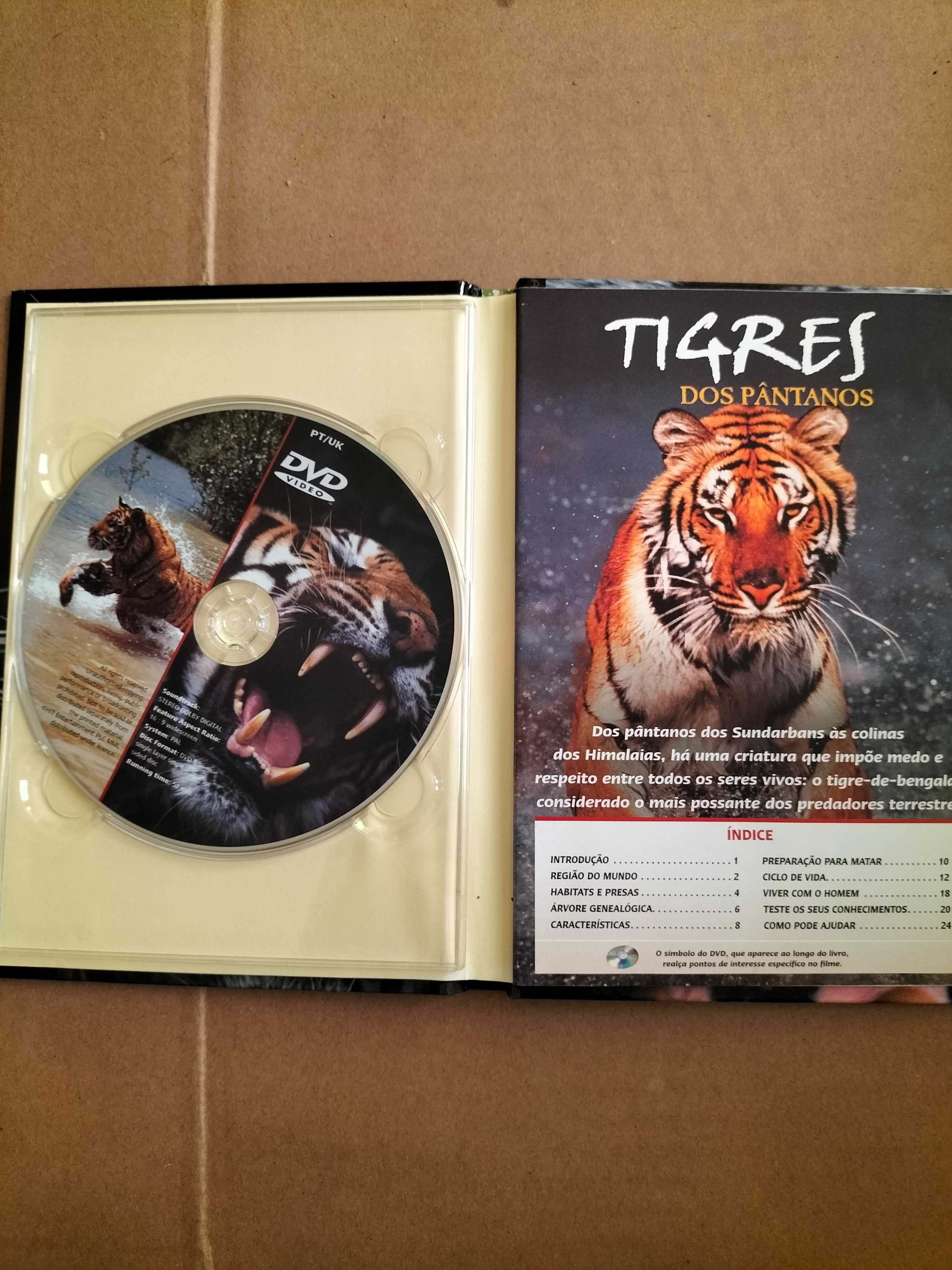 DVD " Tigres do pântano"