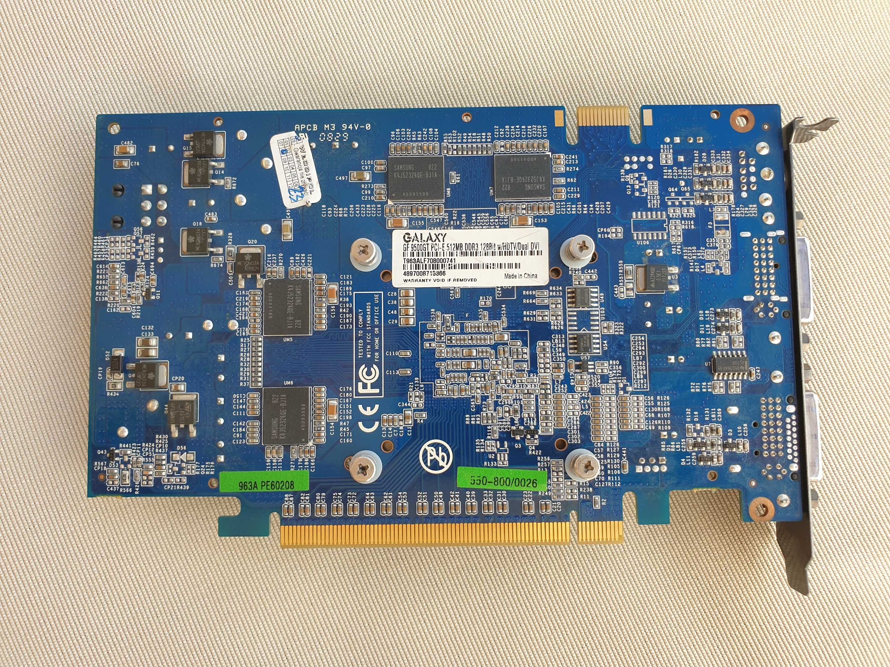 Geforce 9500GT 512MB DDR3 128bit 2xDVI (PCI-E)