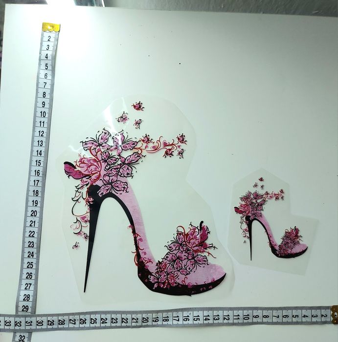 Парные термонаклейки на одежду