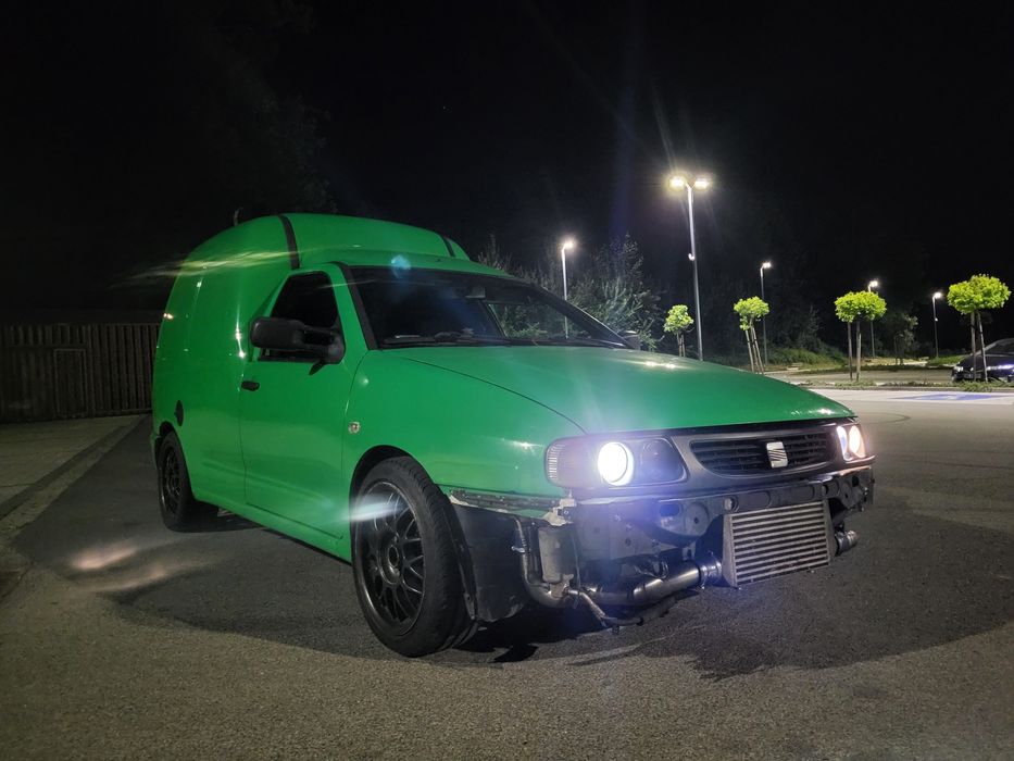 Vw Caddy / Seat Inca cupra zkw Turbo 242KM ! Gwint lak Porsche BBS