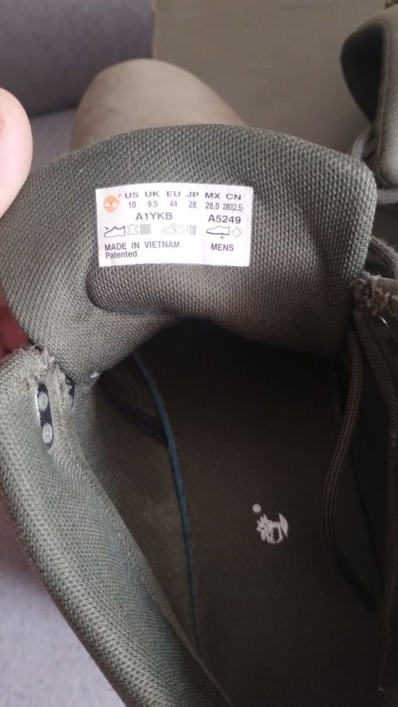 Черевики чоловічі Timberland 44/28cм