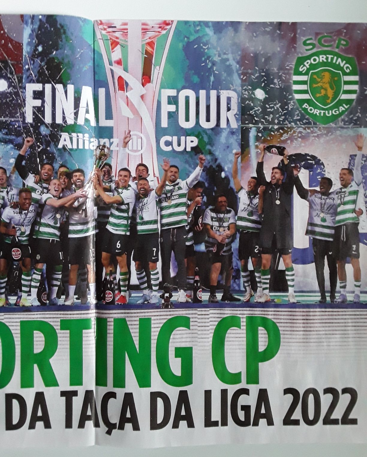 Poster Sporting Clube de Portugal - Vencedor Final Four 2022