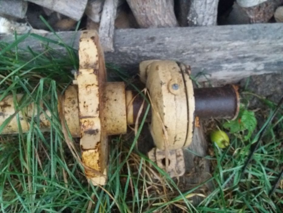 Вал із зірочками для транспортера