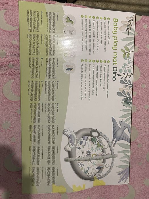 Развивающий интерактивный коврик Ricokids Nukidо Dino