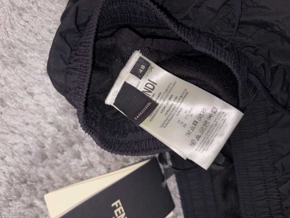 Calções praia Fendi reativos pretos (M)