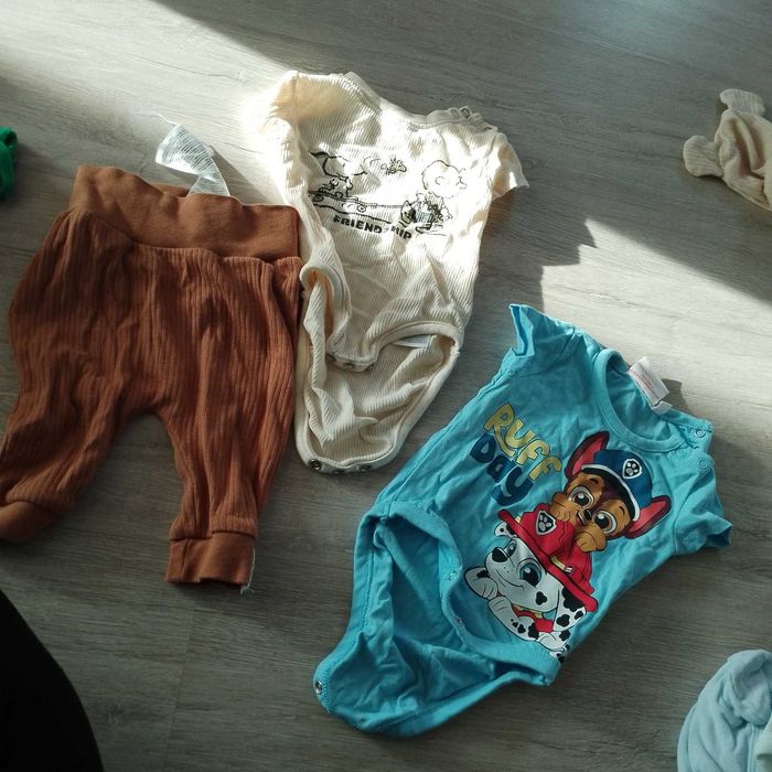 Ubranka dla chłopca, body, śpiochy, spodnie