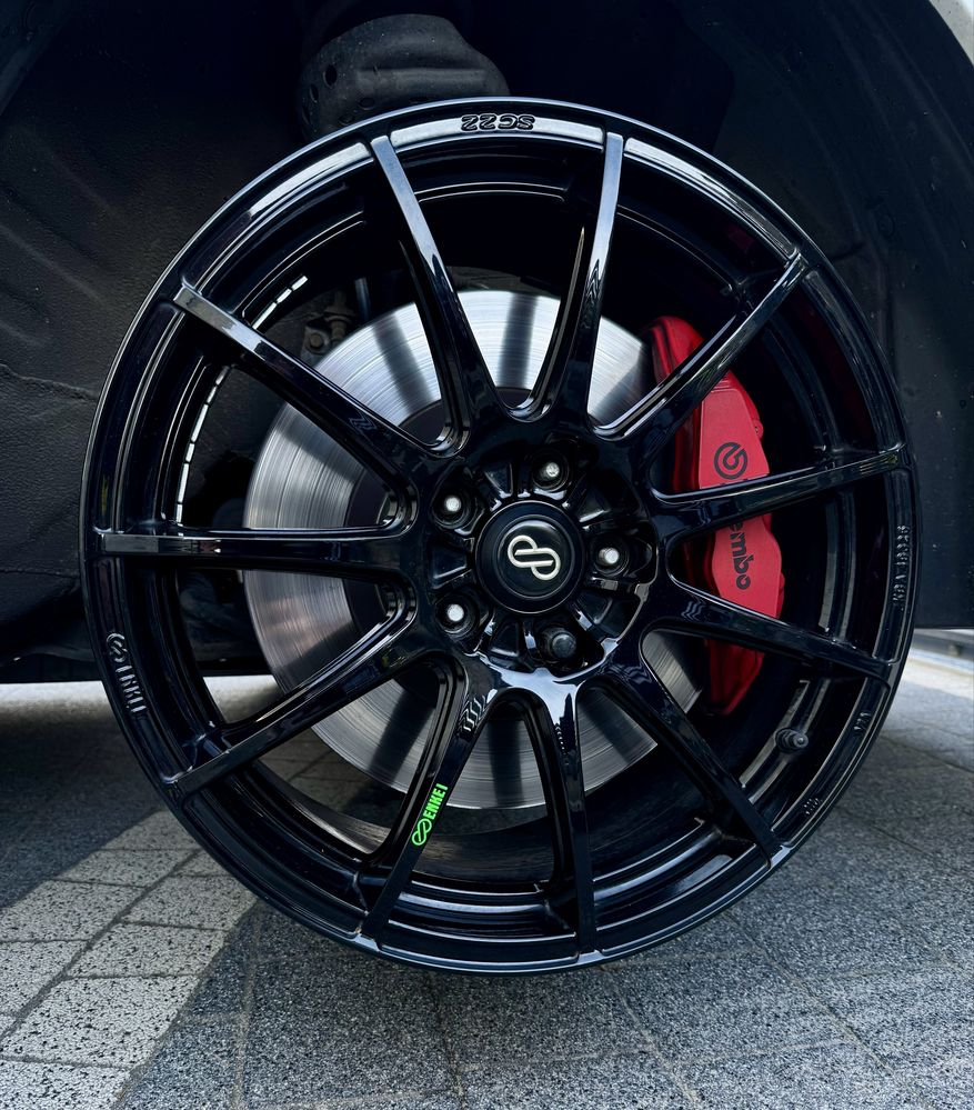 Enkei SC22 18” 5x114 czarny połsyk Honda Toyota Lexus Hyundai Kia JDM