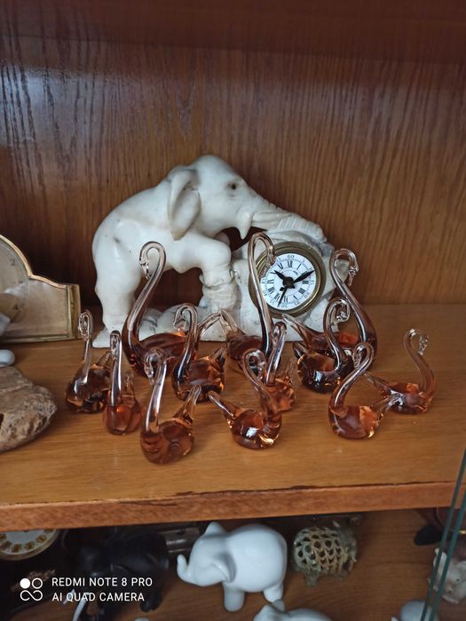 Лебеди из стекла