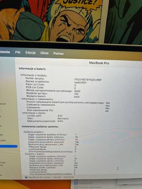 Mocny MacBook Pro 16 A2485 M1 PRO Dysk 1TB 16gb  Szczecin Ufogames