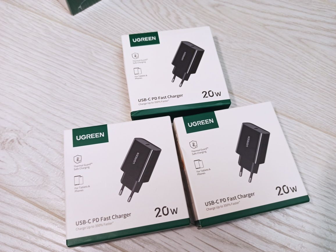 Ugreen 20W PD Type-c Fast Charger CD137 зарядний пристрій