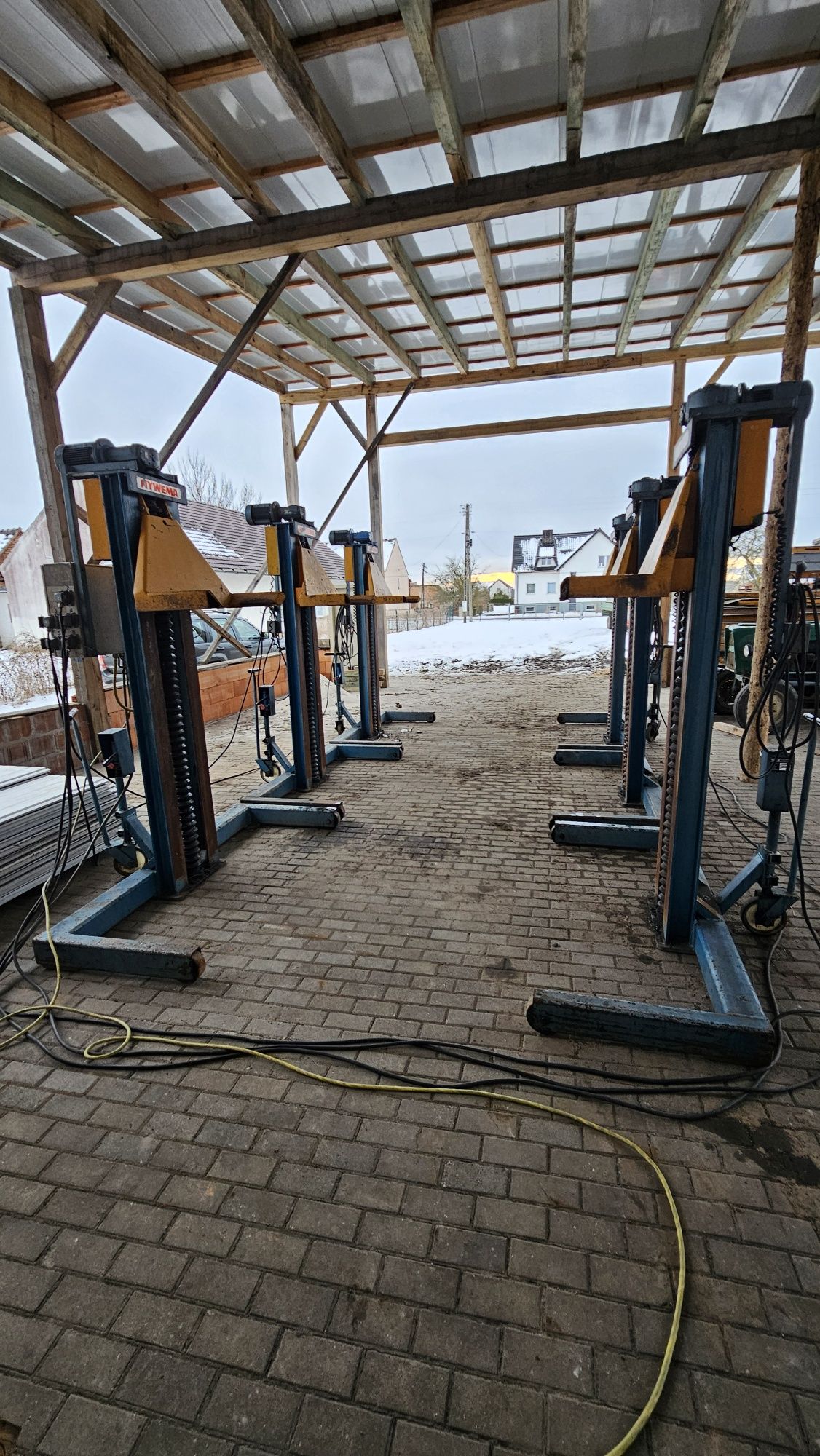 Podnośniki 30T Hywema Tir Podnośnik przemysłowe