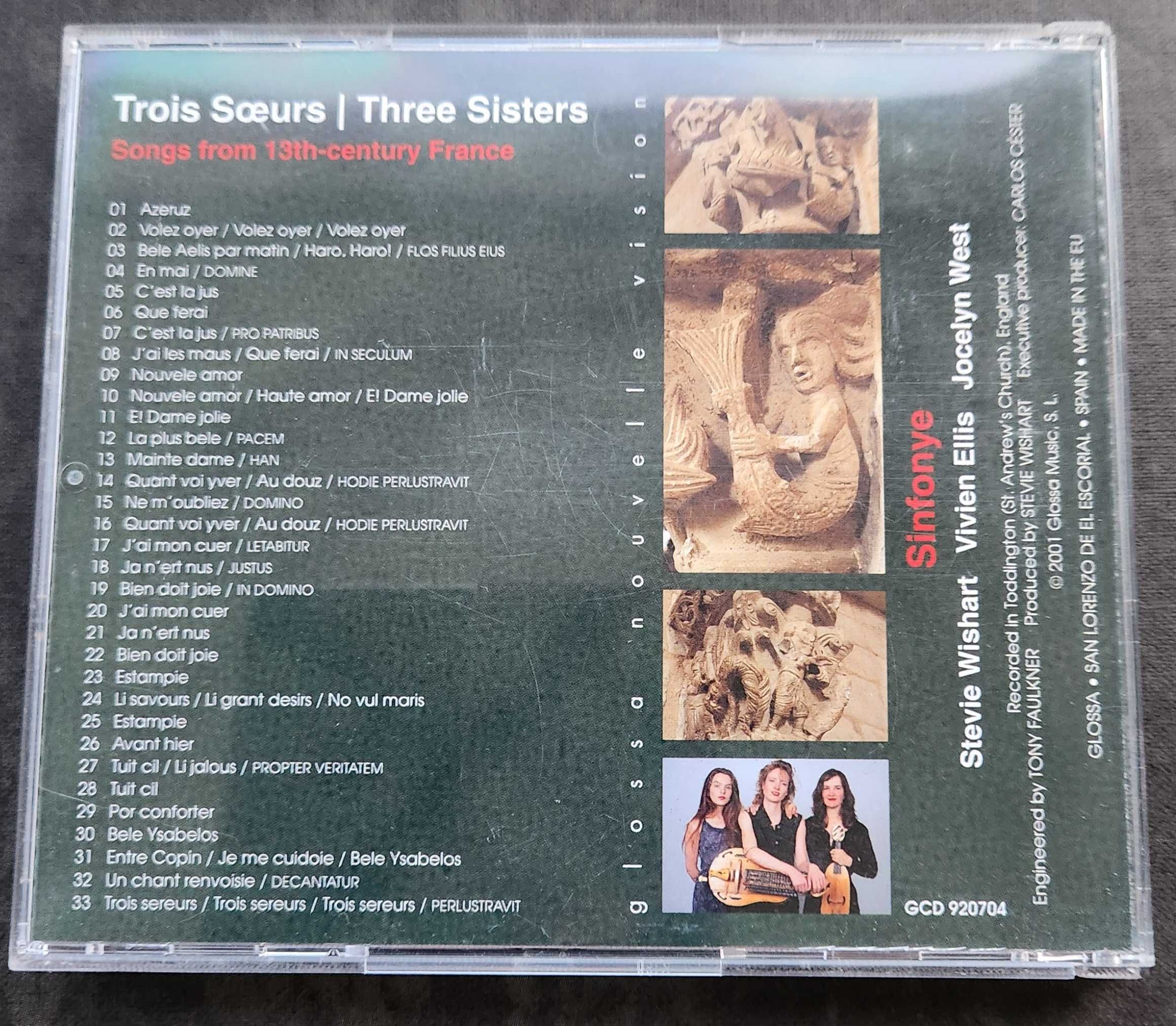 Sinfonye- Three Sisters: Songs from 13th Century France [M. Medieval]