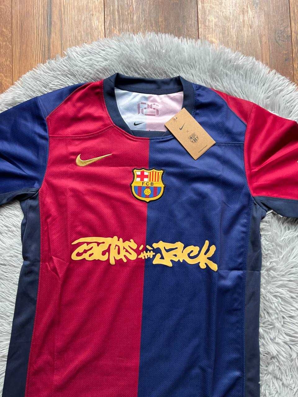 Koszulka Barcelony FCB - Nike x Travis Scott Cactus Jack