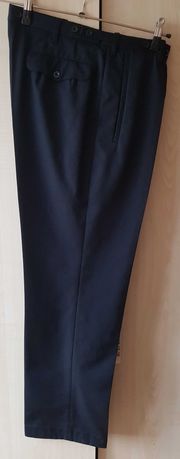 Czarne spodnie do munduru wyjściowego - letnie - 90/182