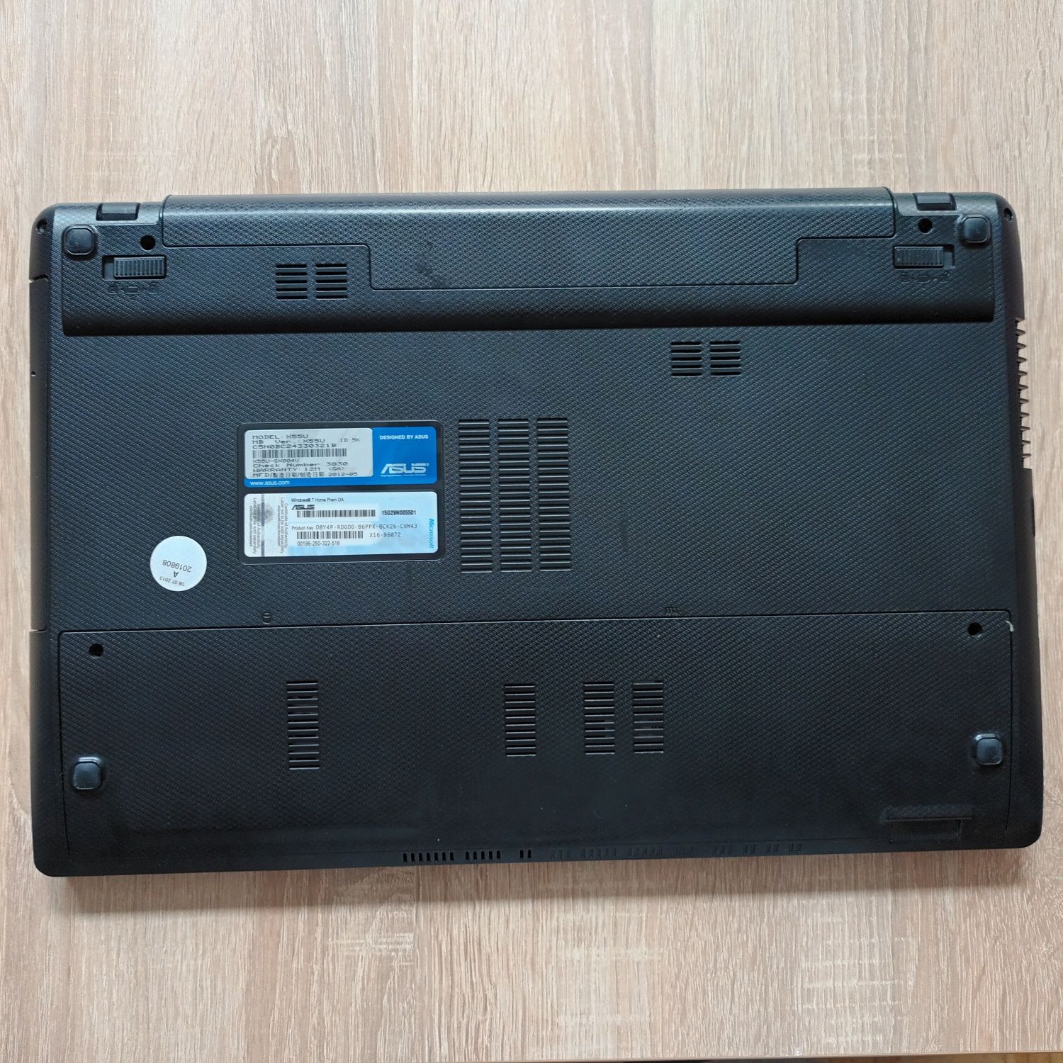 Asus X55U - Windows 10 + dysk 320 HDD GB