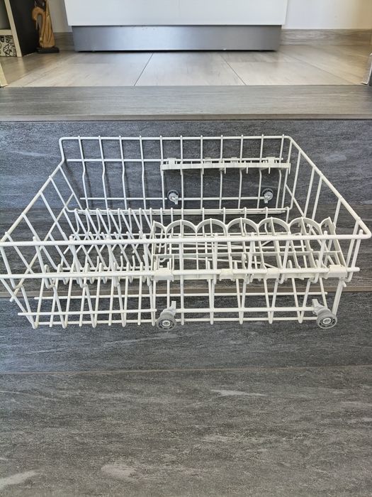 oryginalny kosz szufladowy górny biały zmywarki wąskiej 45 stary Bosch