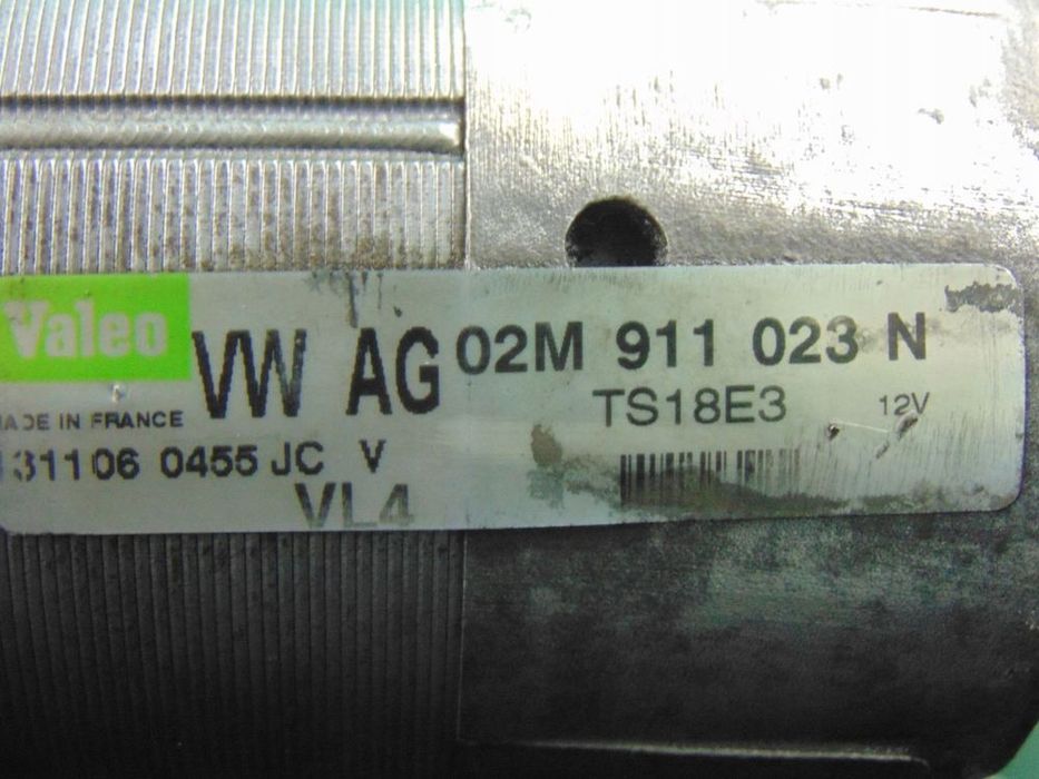 Rozrusznik 02M911023N 2,0TDI 140km 170km AZV BKD BMM BMP BMR