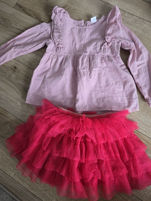 Zestaw paka ubrań dla dziewczynki