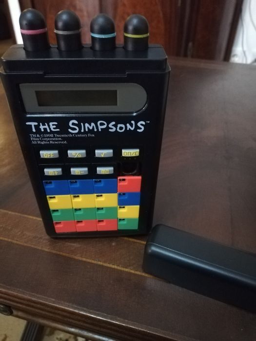 Calculadora Simpsons Vintage