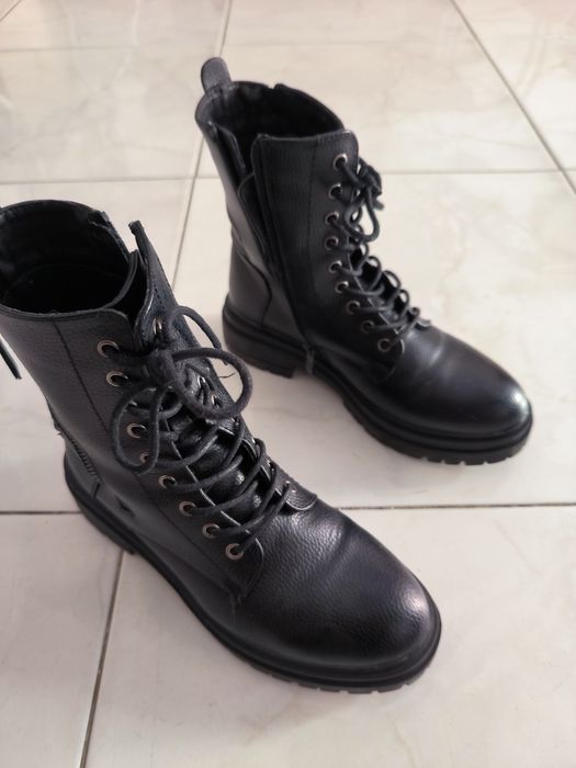 Bota de couro excelente estado