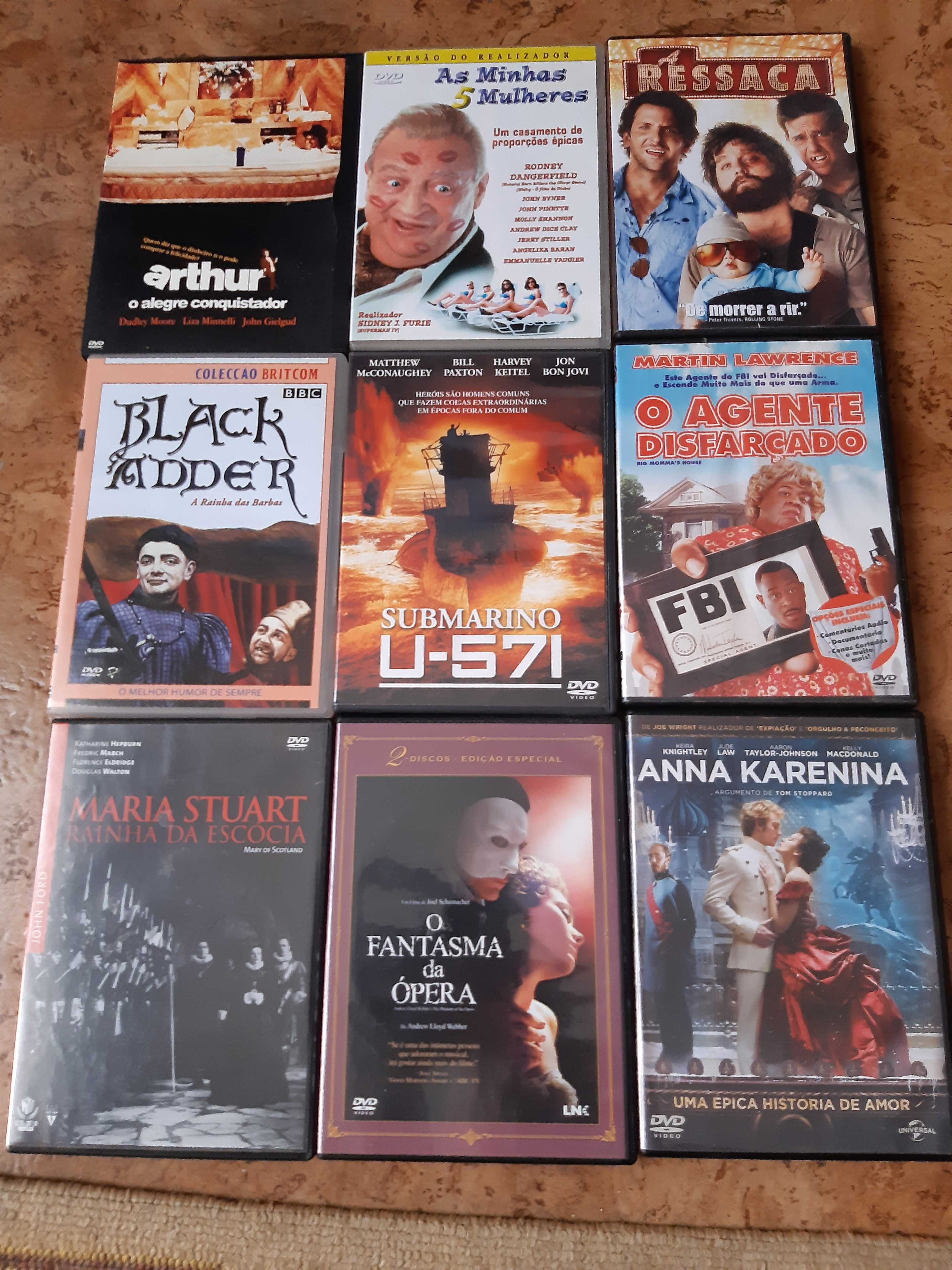 Dvd´s de cinema, música.