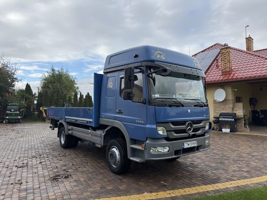 Mercedes 1224L Atego Paka Kipa 2x sypialnia, duża wersja, BRUTTO, 6Cyl