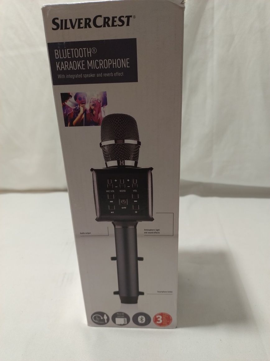 Mikrofon karaoke bluetooth SilverCrest